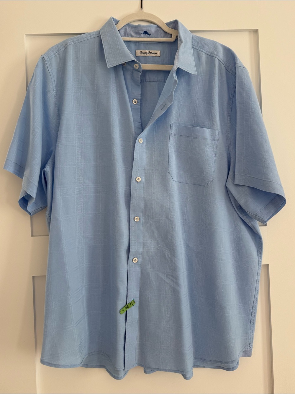 Tommy Bahama Linen Short Sleeve Camp shirt.  Size XXL